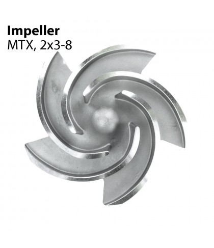 MTX Impeller, 2x3-8, CF8M