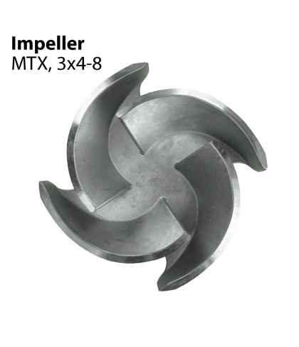 MTX Impeller, 3x4-8, CD4MCuN