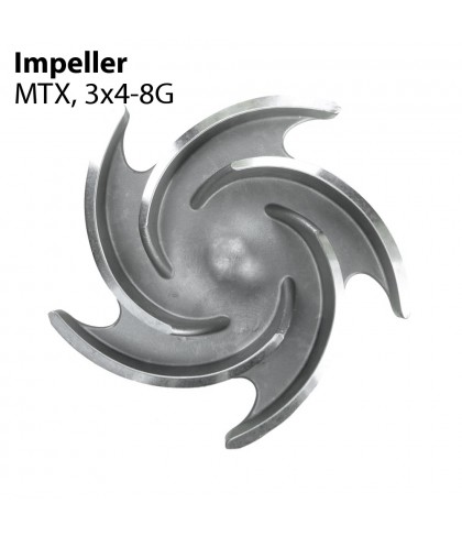 MTX Impeller, 3x4-8G, CD4MCuN