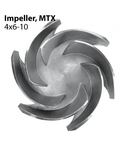 MTX Impeller, 4x6-10, CD4MCUN