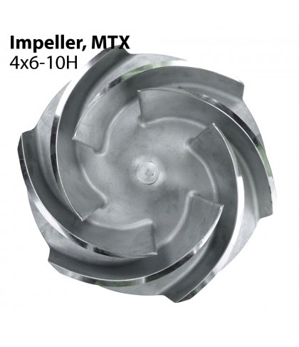 MTX Impeller, 4x6-10H, CD4MCuN