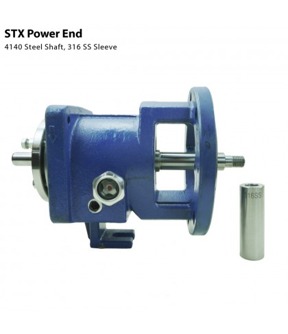 Power End STX 4140 Shaft with 316 SS Sleeve